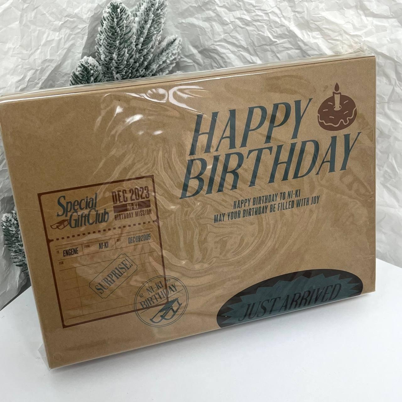 Enhypen (NIKI) HAPPY BIRTHDAY Special Gift Club DEC 2023