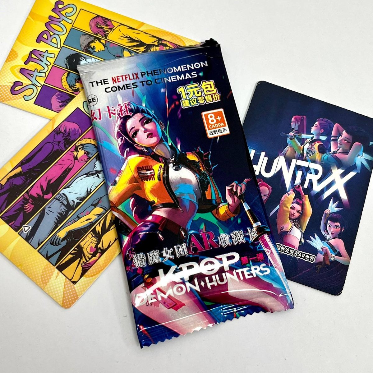 Набір карток "К-поп мисливці на демонів / k-pop demon hunters"