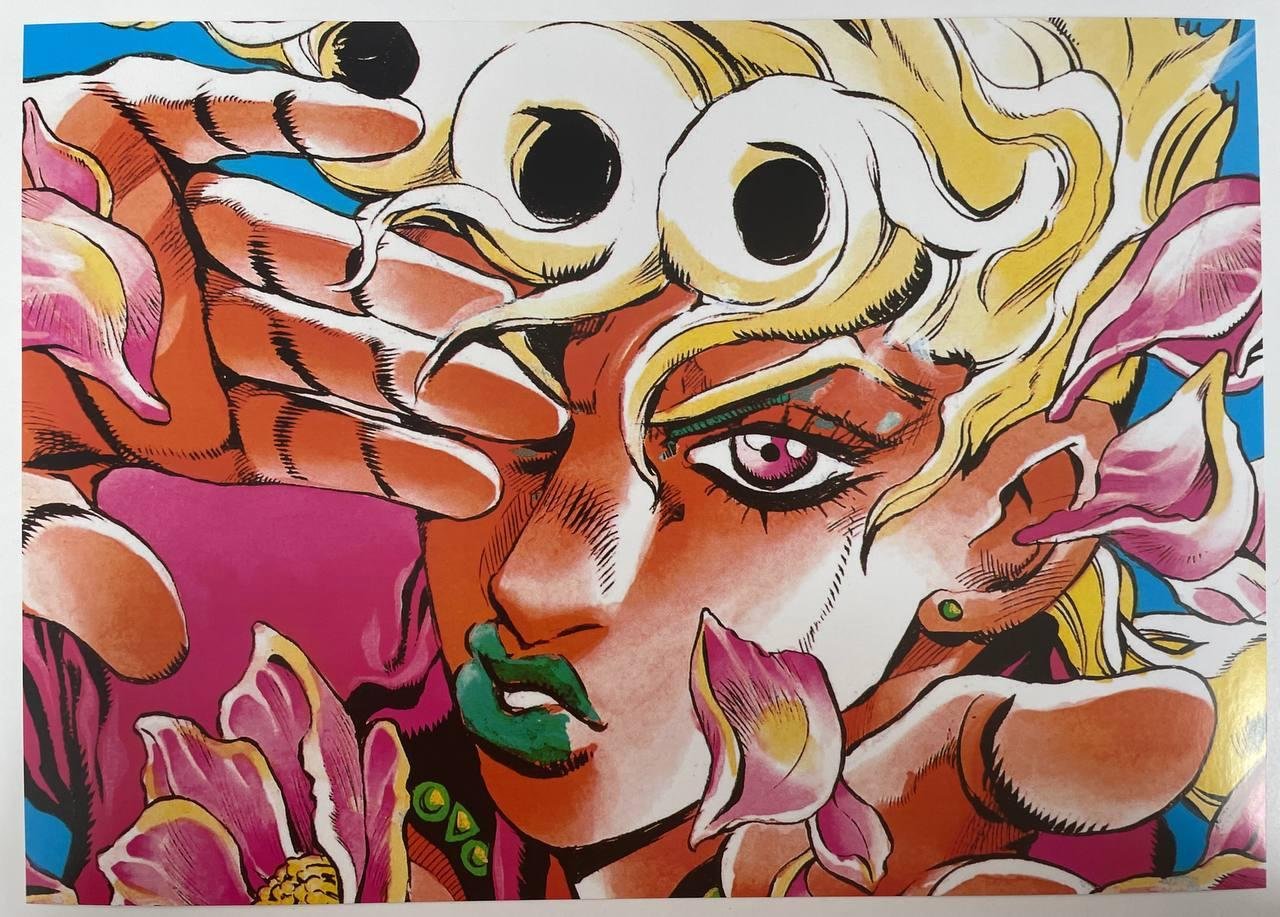Постер "Химерні пригоди ДжоДжо / JoJo’s Bizarre Adventure" А3