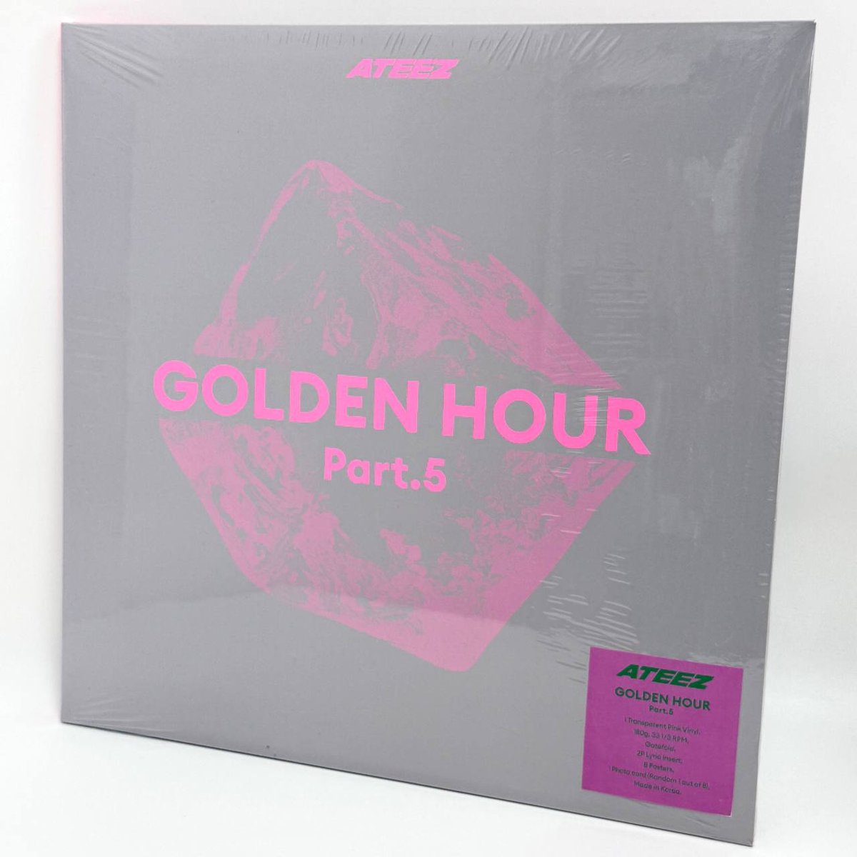ATEEZ - GOLDEN HOUR Part:5 (Vinyl/LP pink ver.)