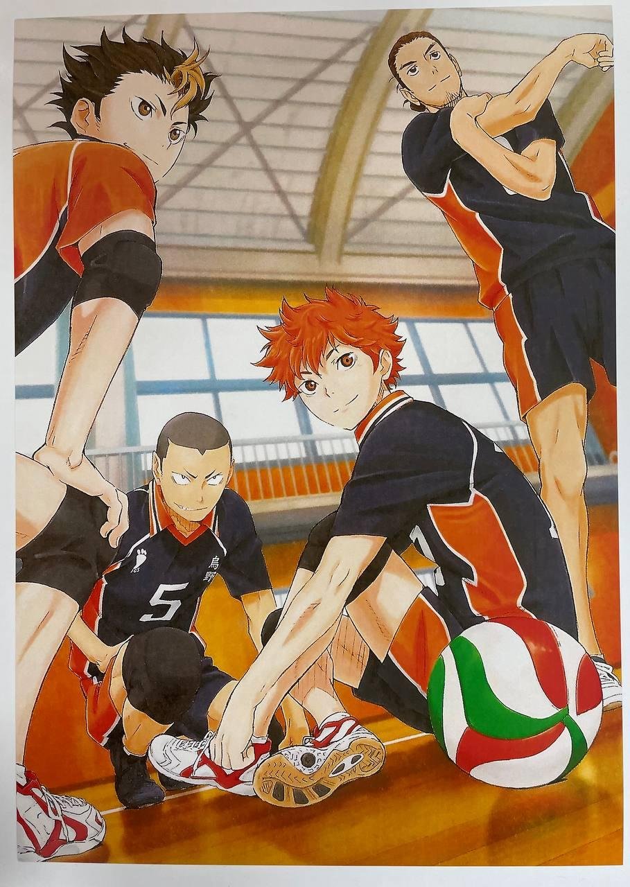 Постер А3 Волейбол / Haikyuu