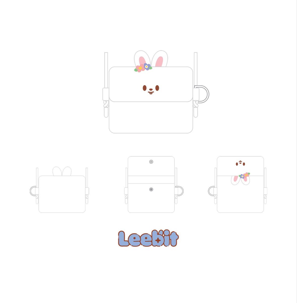 CARD WALLET CROSS BAG - SKZOO X SANRIO CHARACTERS