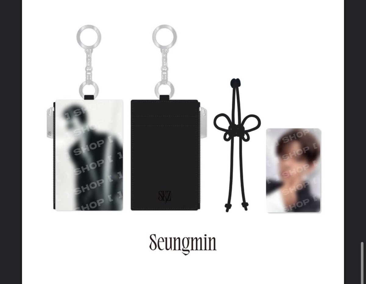 Seungmin CARD HOLDER KEYRING
