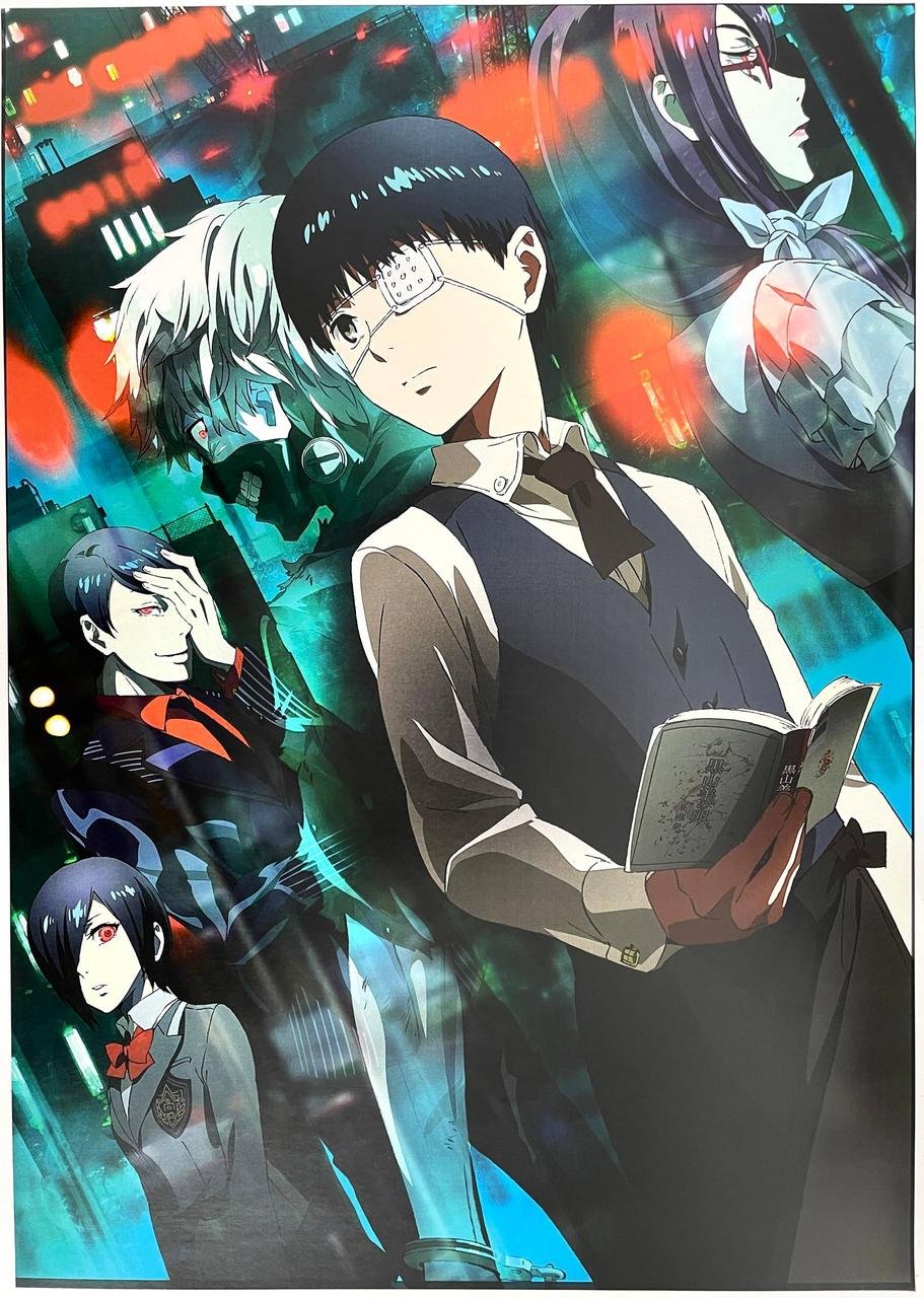 Постер А3 Токійський гуль / Tokyo Ghoul