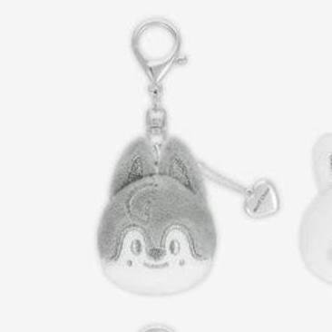 SKZOO FACE KEYRING SILVER Ver. - celebrATE