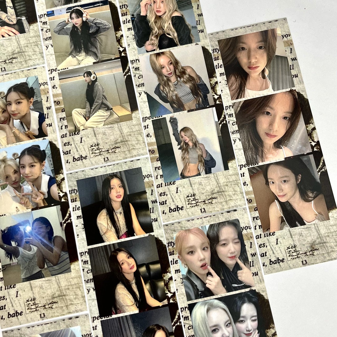 Набір з 8 фотостріпів (G)I-dle