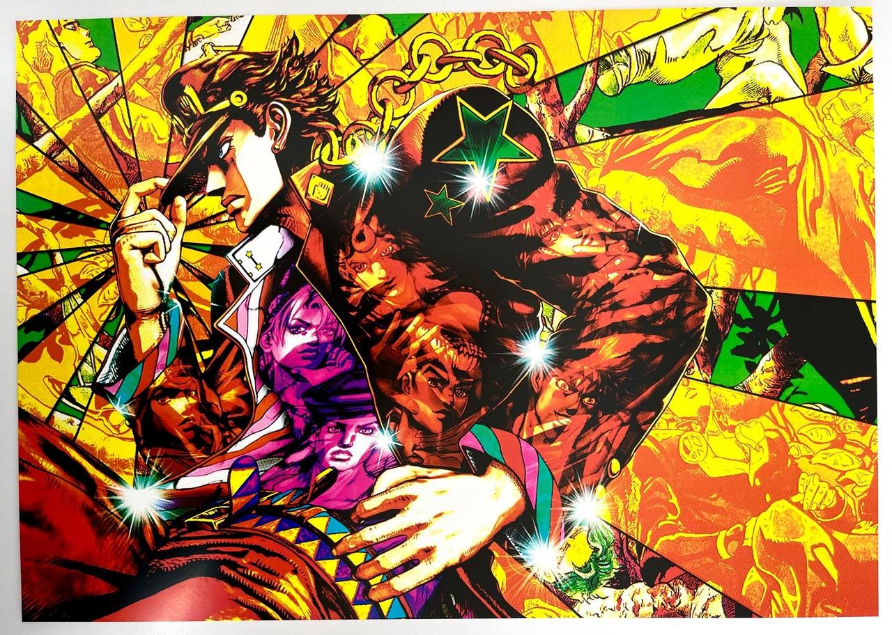 Постер А3 “Неймовірні пригоди ДжоДжо / JoJo’s Bizarre Adventure”