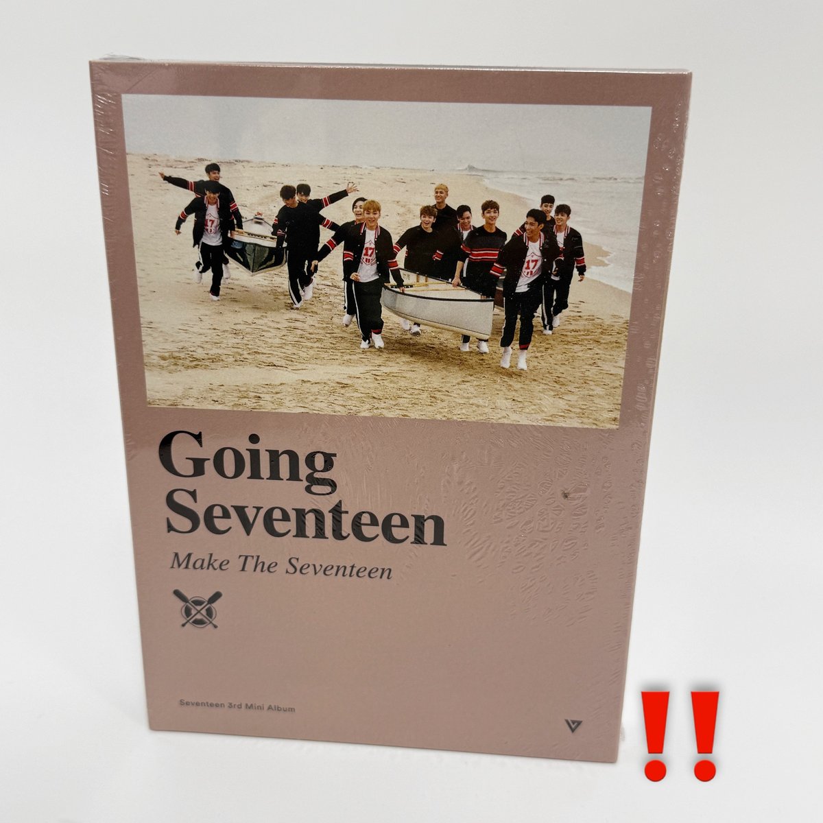 SEVENTEEN - Going SEVENTEEN (Make the Seventeen ver.) !ПОШКОДЖЕННЯ НА ФОТО!