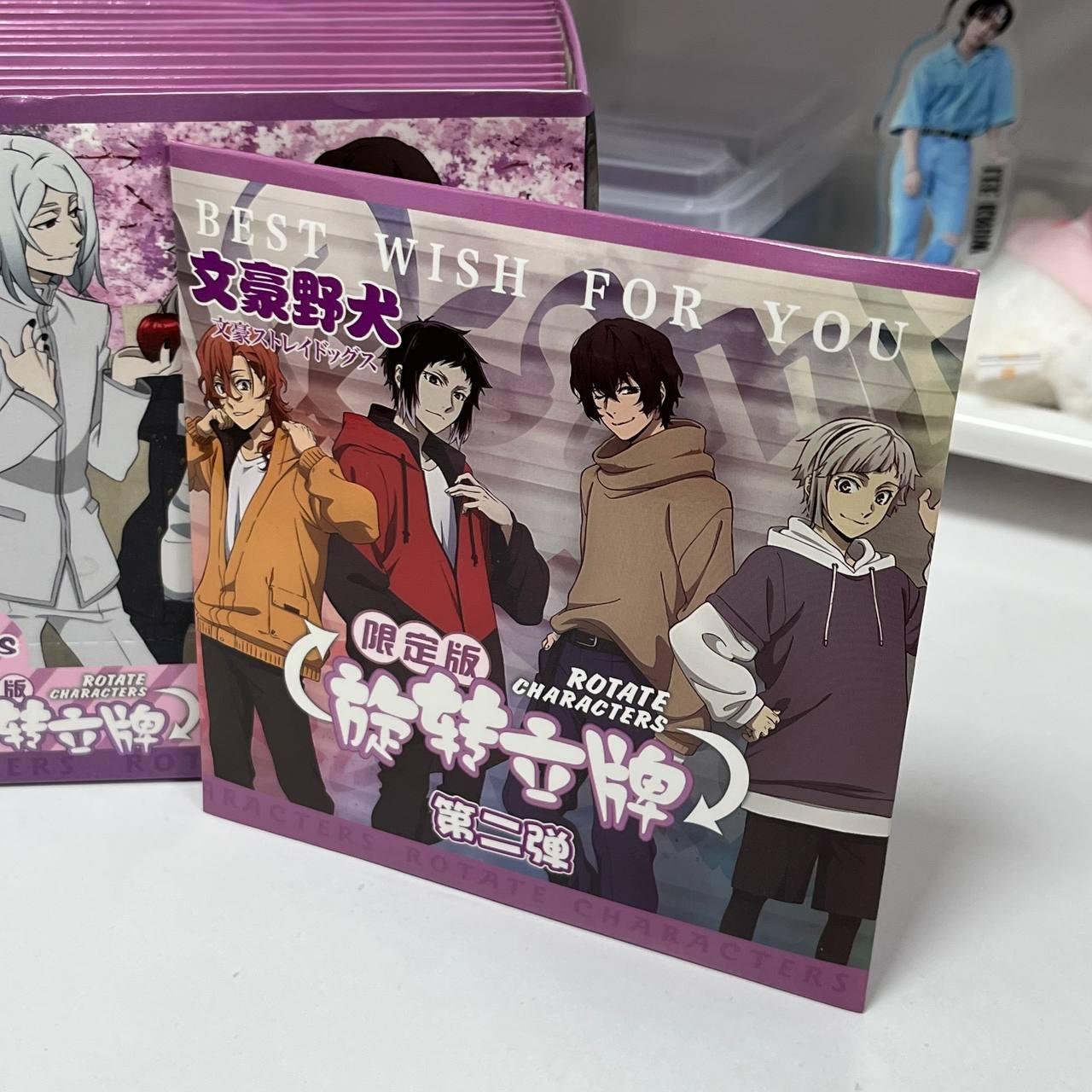 Випадкова акрилова фігурка "Літературні генії Бродячі Пси / Bungo Stray Dogs"