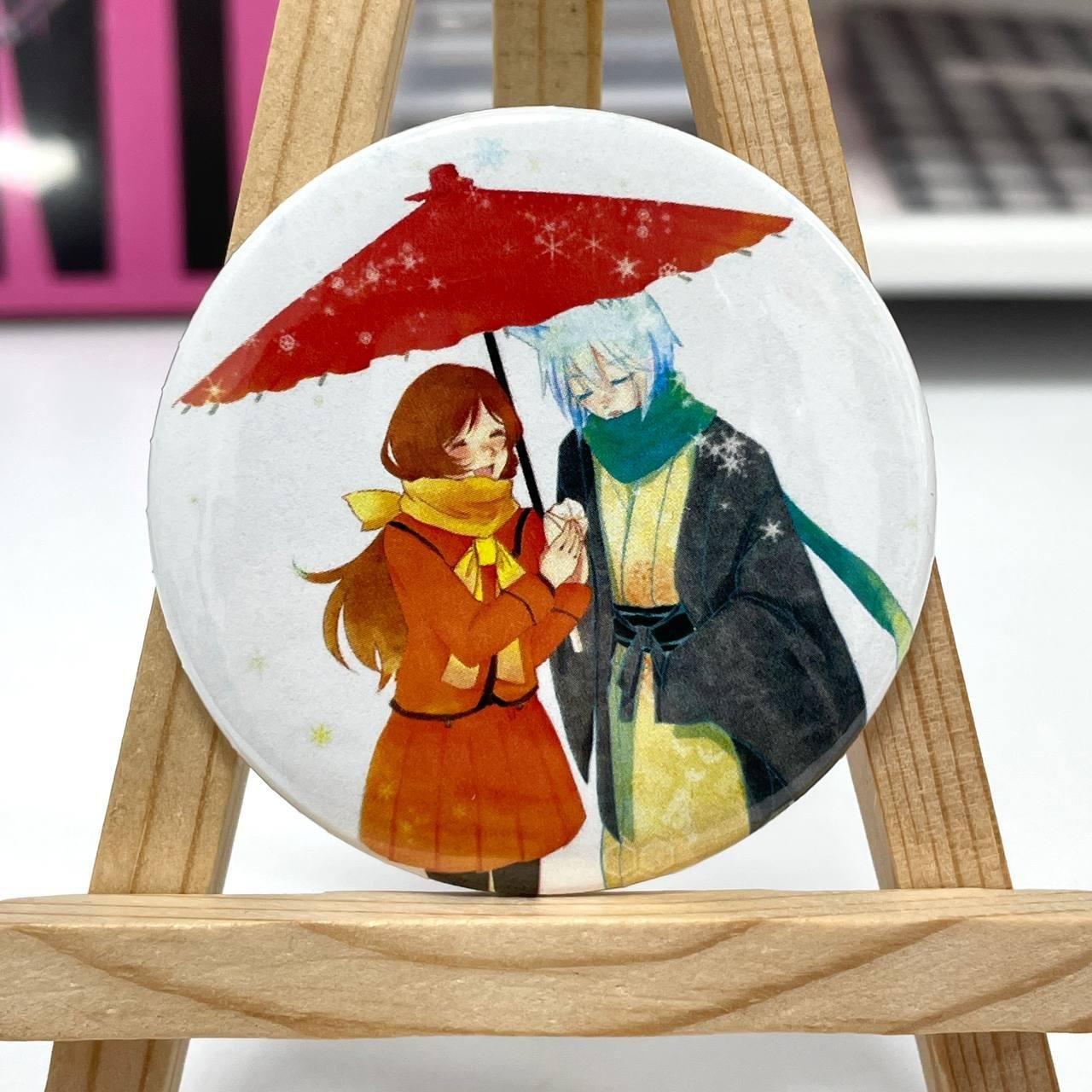 Значок “Приємно познайомитися, Бог / Kamisama Kiss”