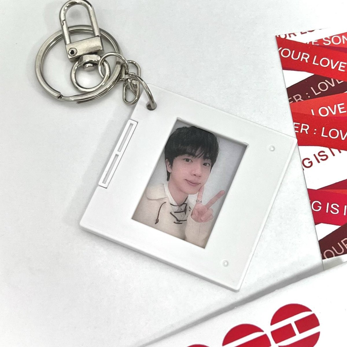 Передзамовний брелок BTS JIN weverse shop