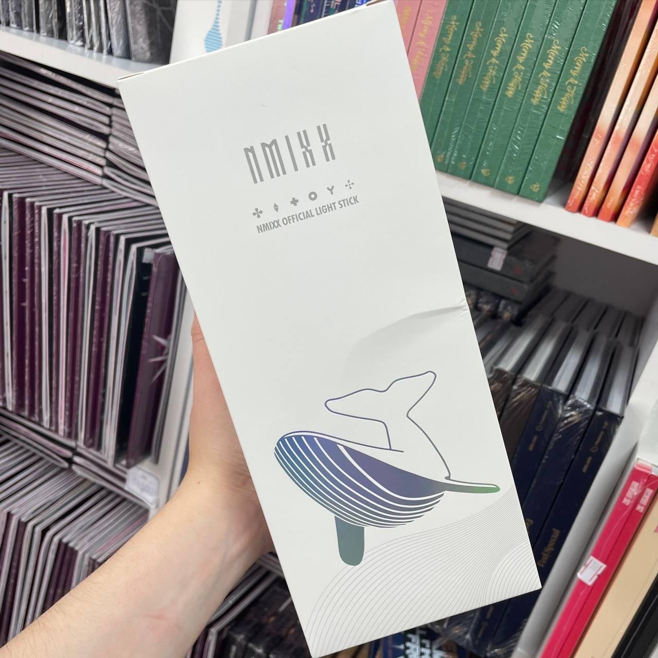 NMIXX OFFICIAL FAN LIGHTSTICK  !Увага упаковка пошкоджена!