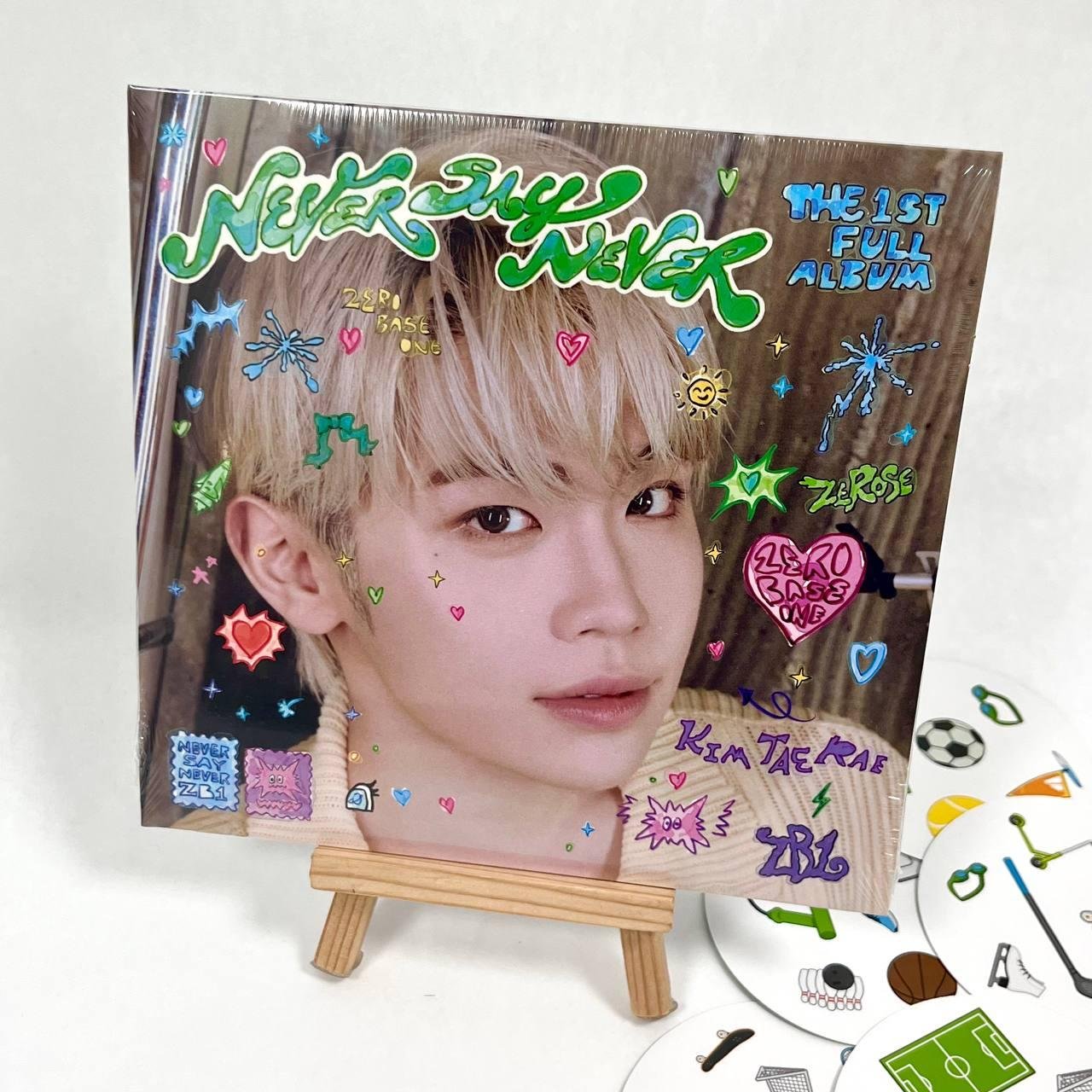 Zerobaseone - Never say never ( Digipack ver ) Kim Tae-rae