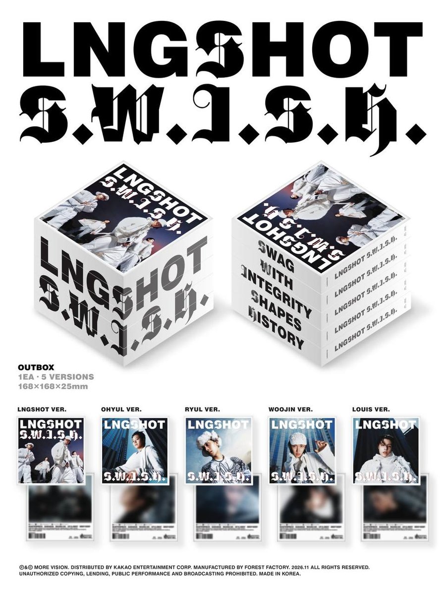 Standard Ver. (Random) LNGSHOT - [S.W.I.S.H.]