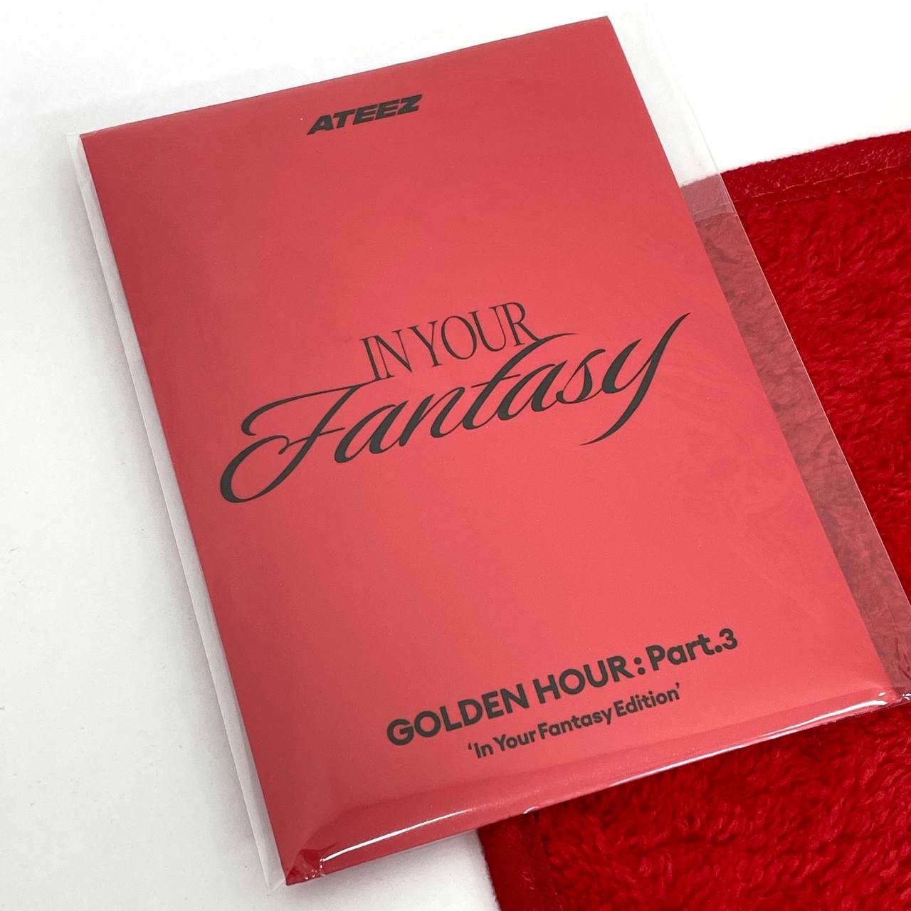 ATEEZ - GOLDEN HOUR : Part.3 'In Your Fantasy Edition' (Poca Album Ver. Red)