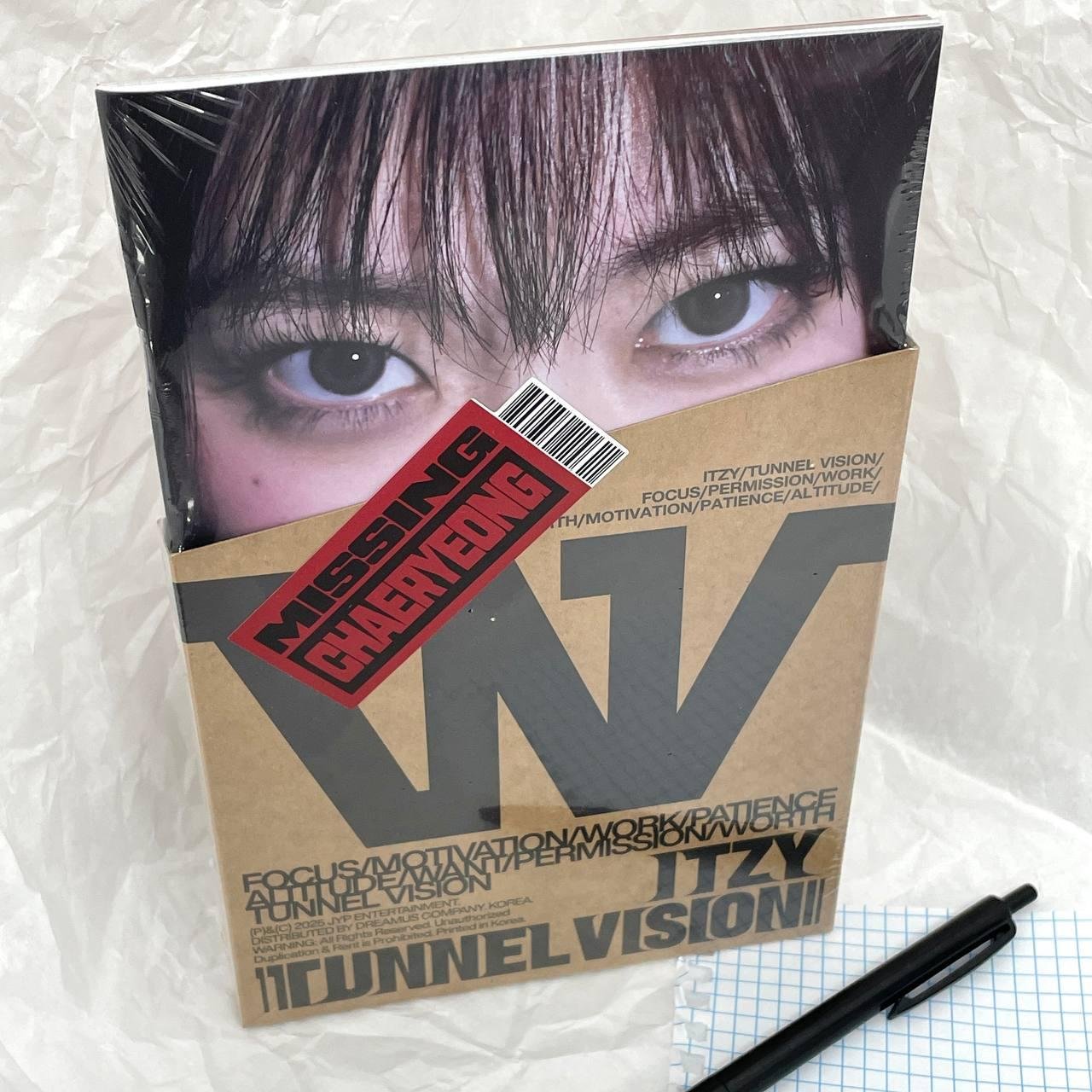 ITZY - TUNNEL VISION ( Member Chaeryeong ver)