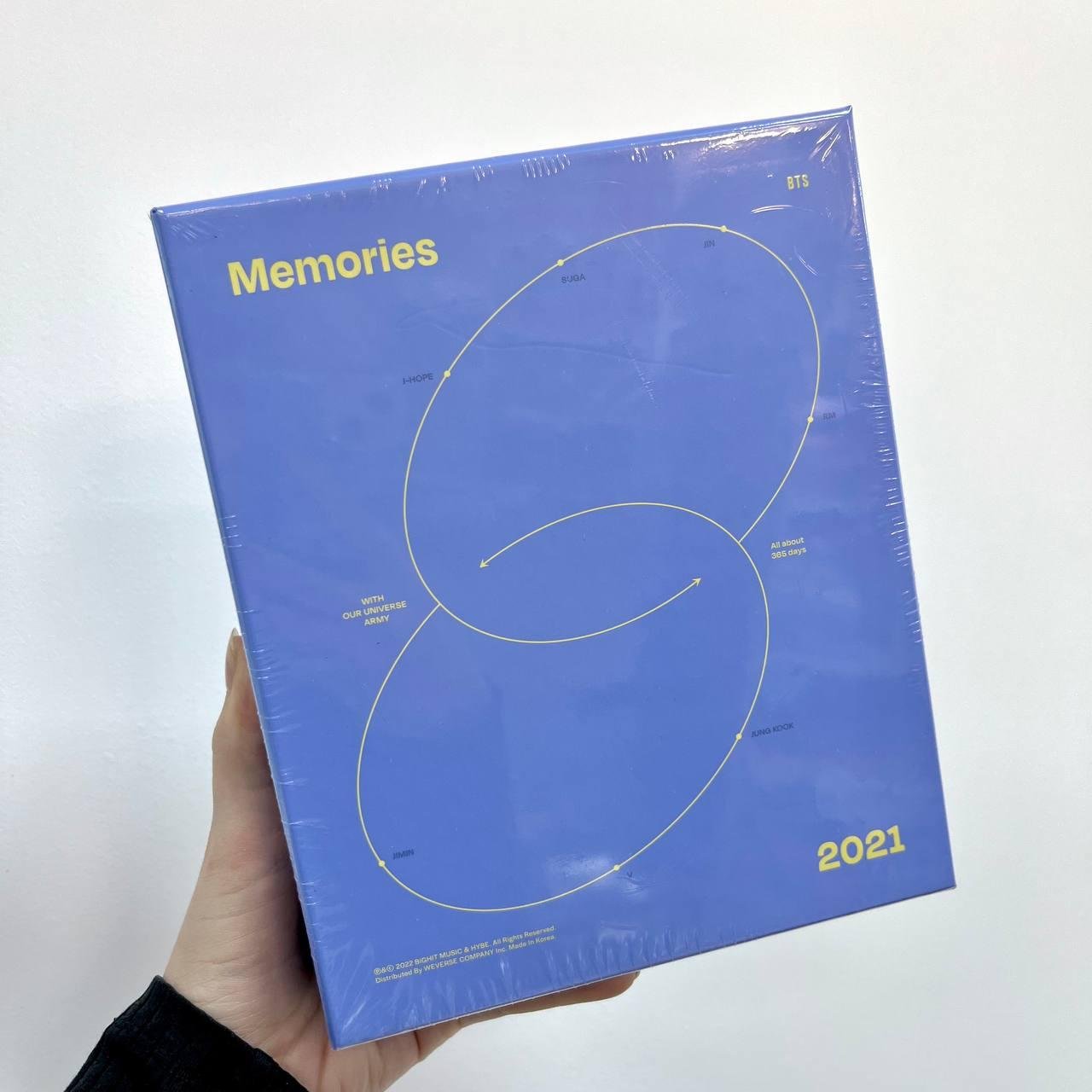 BTS MEMORIES 2021 BLU-RAY !МОЖЛИВІ ПОШКОДЖЕННЯ!