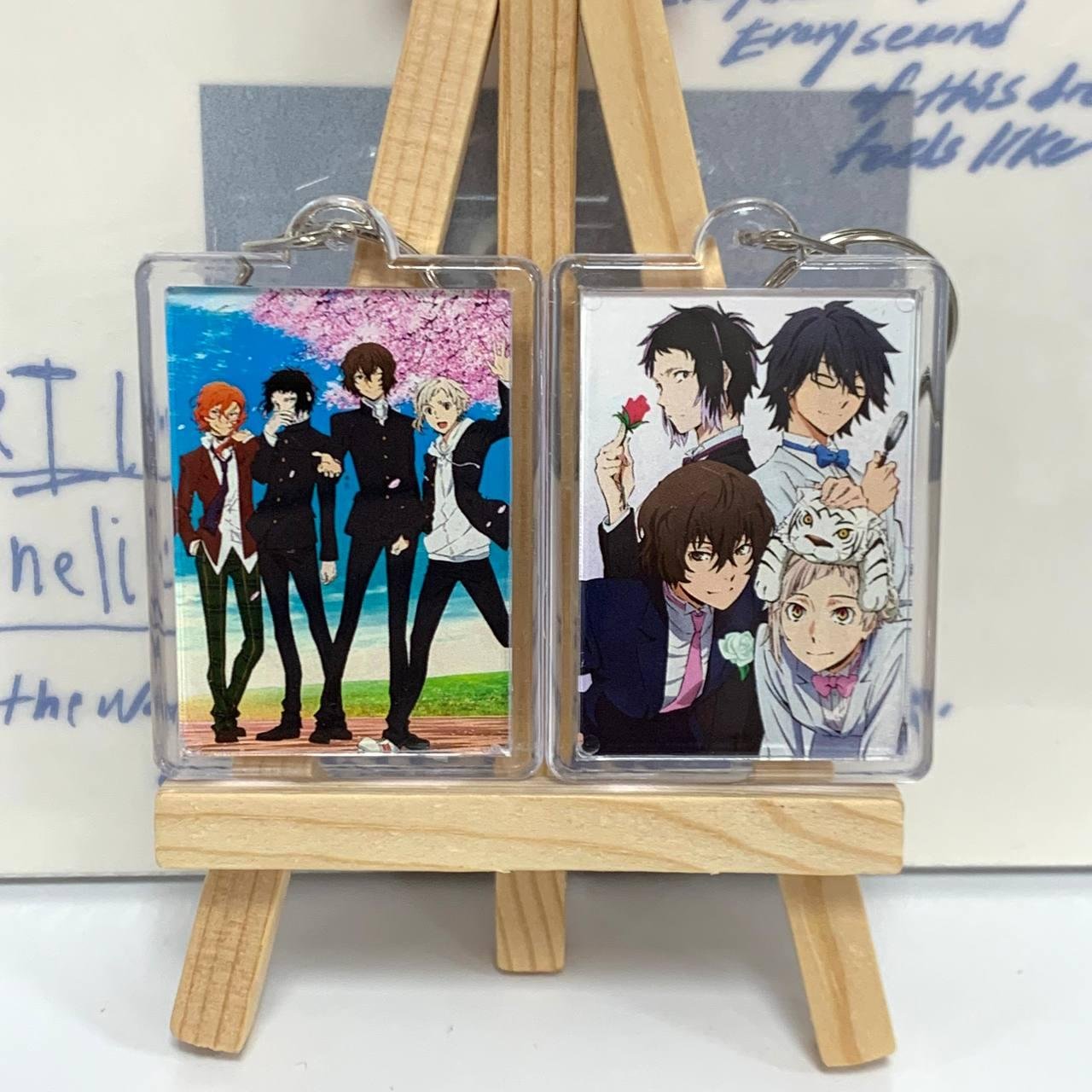 Брелочок Літературні генії бродячі пси / Bungo stray dogs