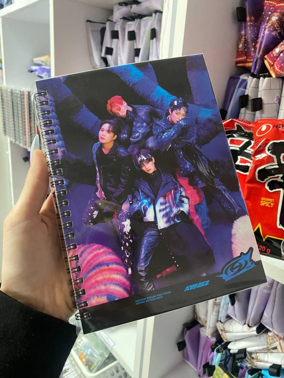 Скетчбук Ateez