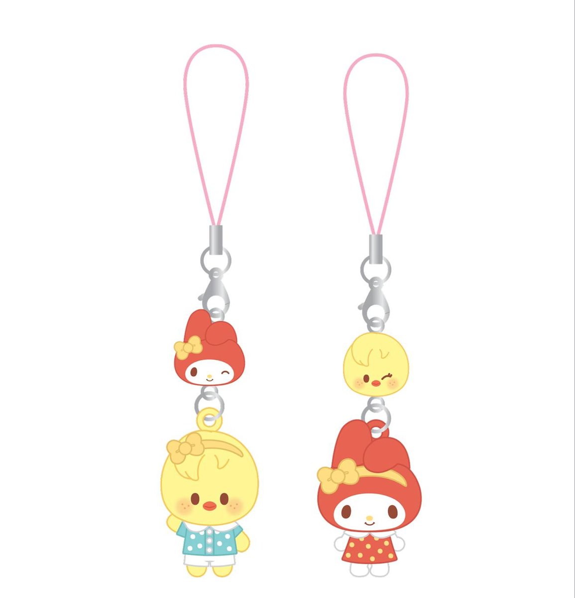 MINI FIGURE COUPLE KEYRING - SKZOO X SANRIO CHARACTERS