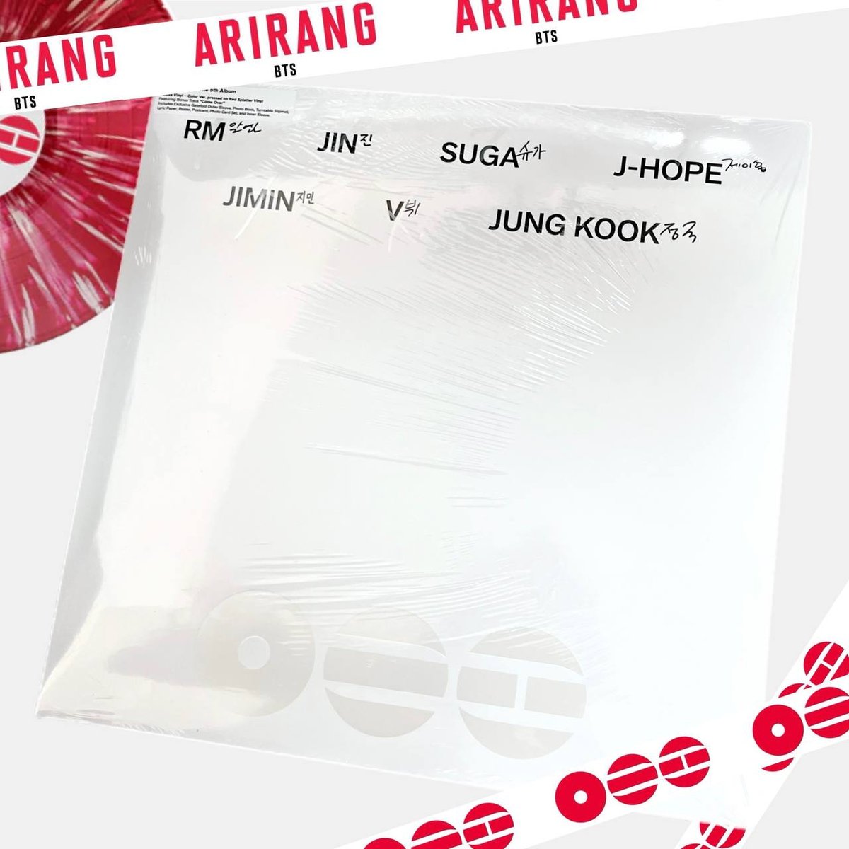 BTS - ARIRANG ( DELUXE VINYL, B&W ver.)