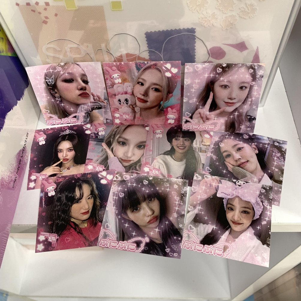 Набір з 10 наліпок (G)I-DLE
