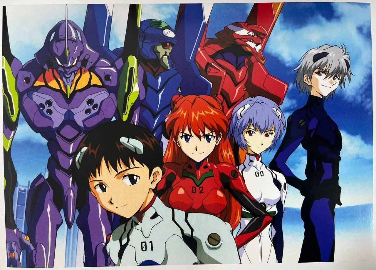 Постер А3 Євангеліон / Evangelion
