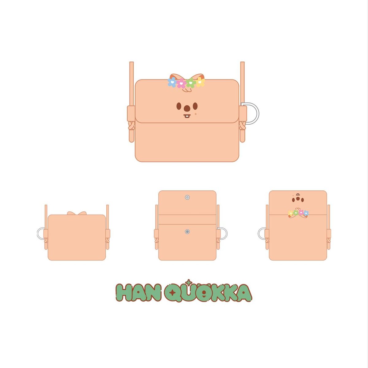CARD WALLET CROSS BAG - SKZOO X SANRIO CHARACTERS