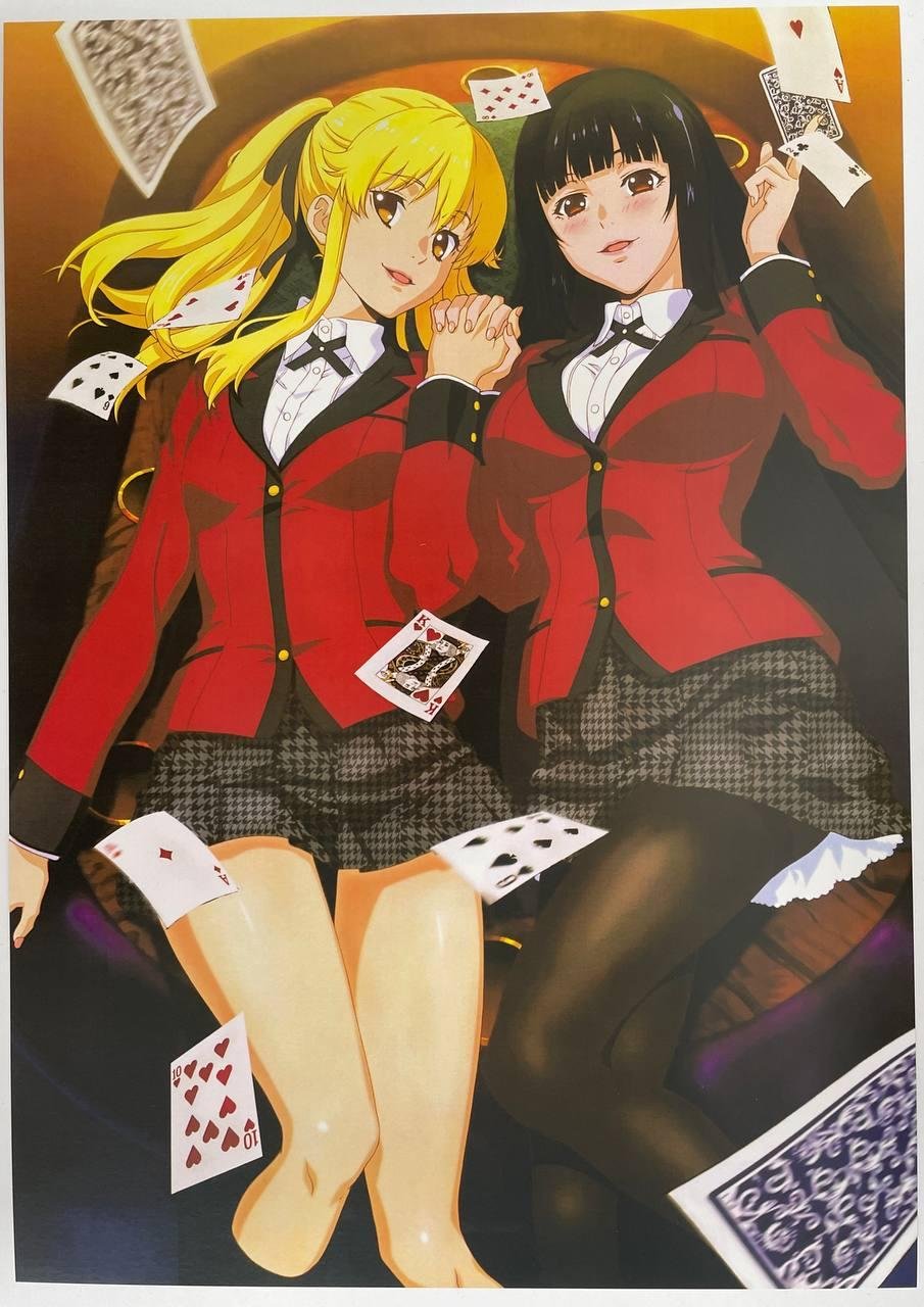 Постер А3 Шалений азарт / Kakegurui