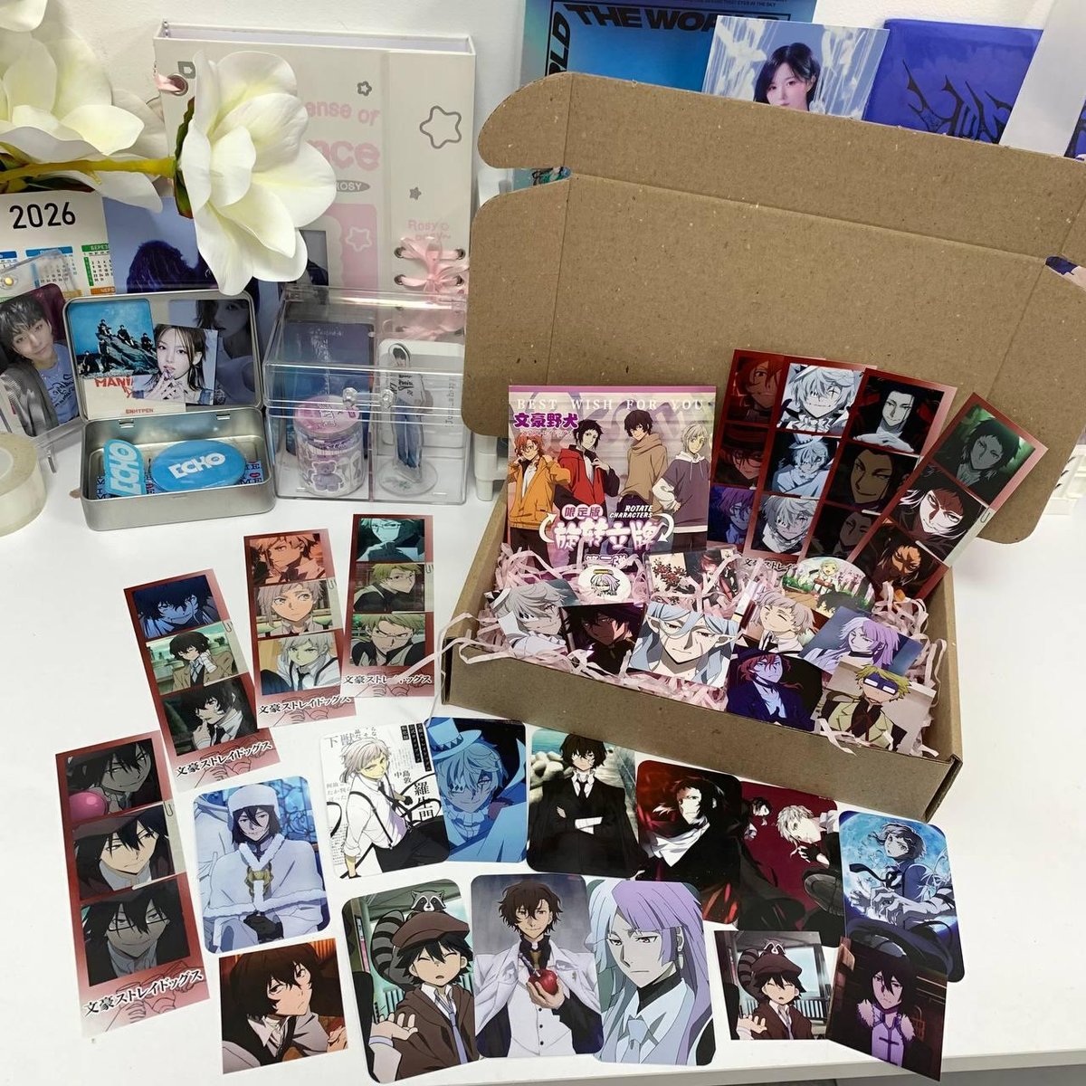 Аніме бокс "Літературні генії Бродячі Пси / Bungou Stray Dogs" на 350