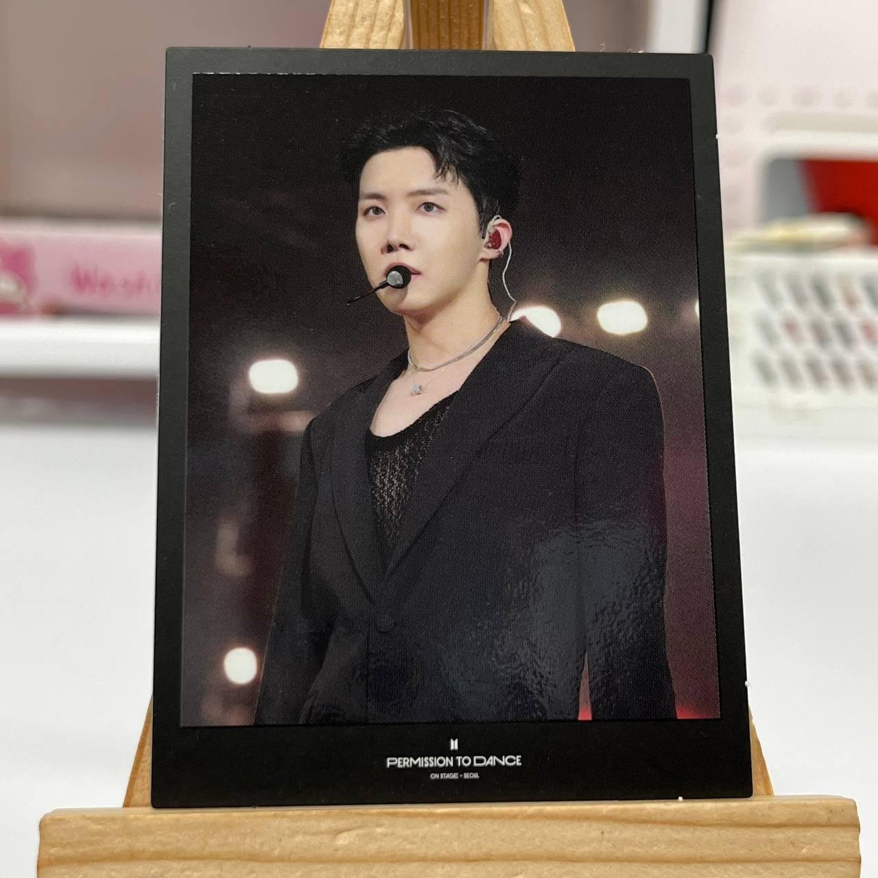 Офіційна картка BTS Weverse shop pob (можливі мілкі дефекти)