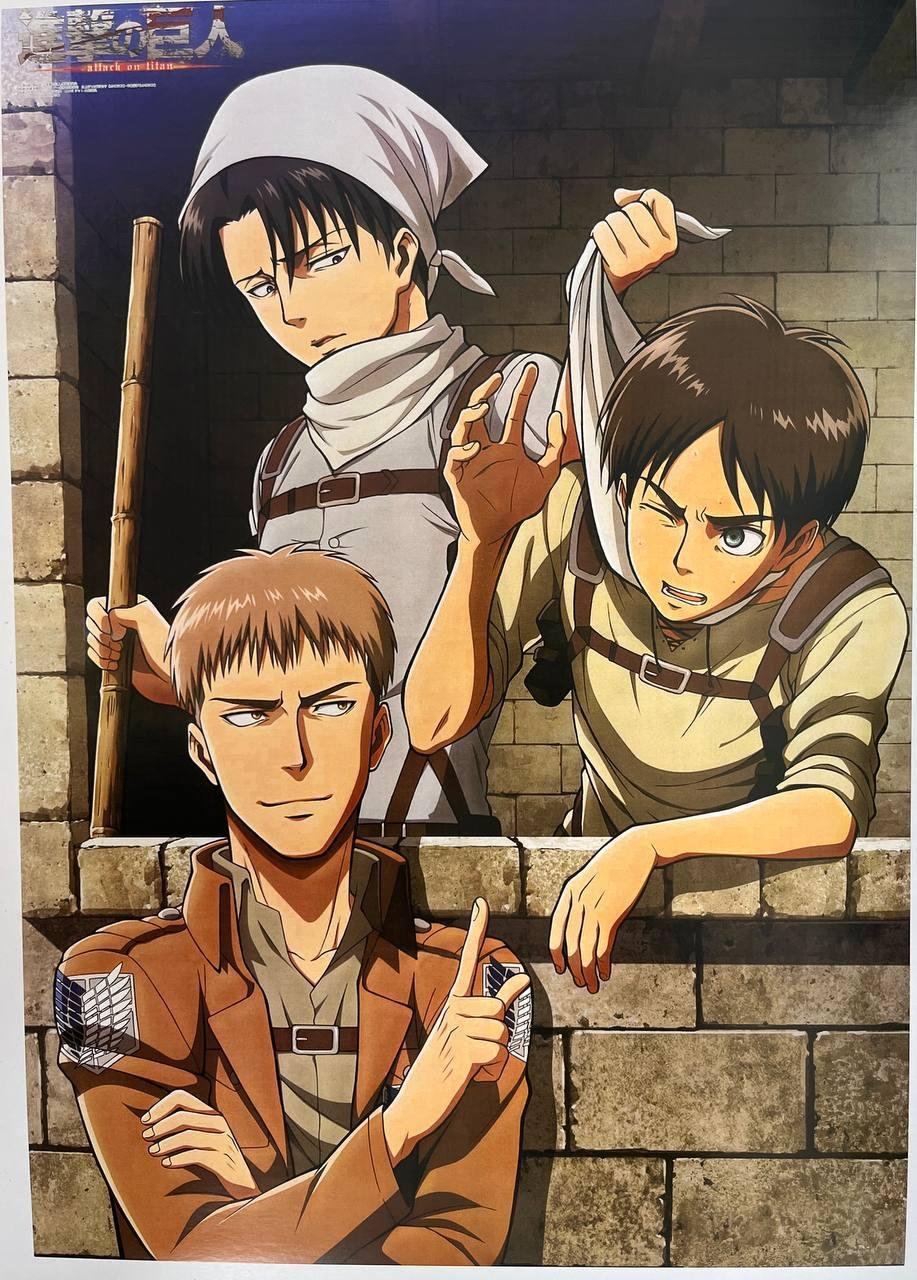 Постер А3 Attack on titan / Атака титанів