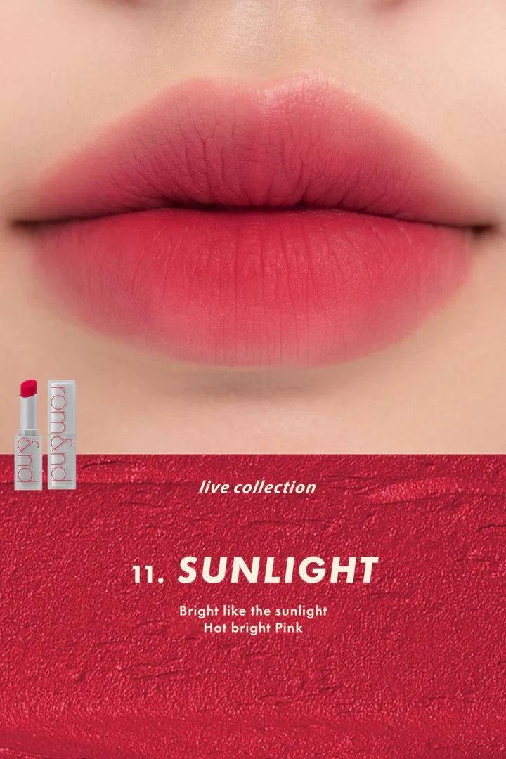 Romand Zero matte lipstick  11 sunlight