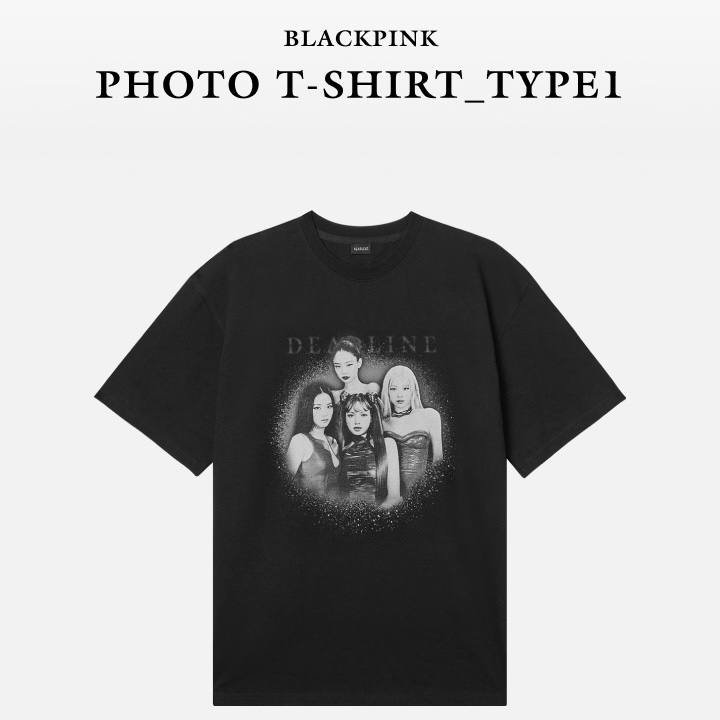[DEADLINE] BLACKPINK PHOTO T-SHIRT_TYPE1  Розмір L