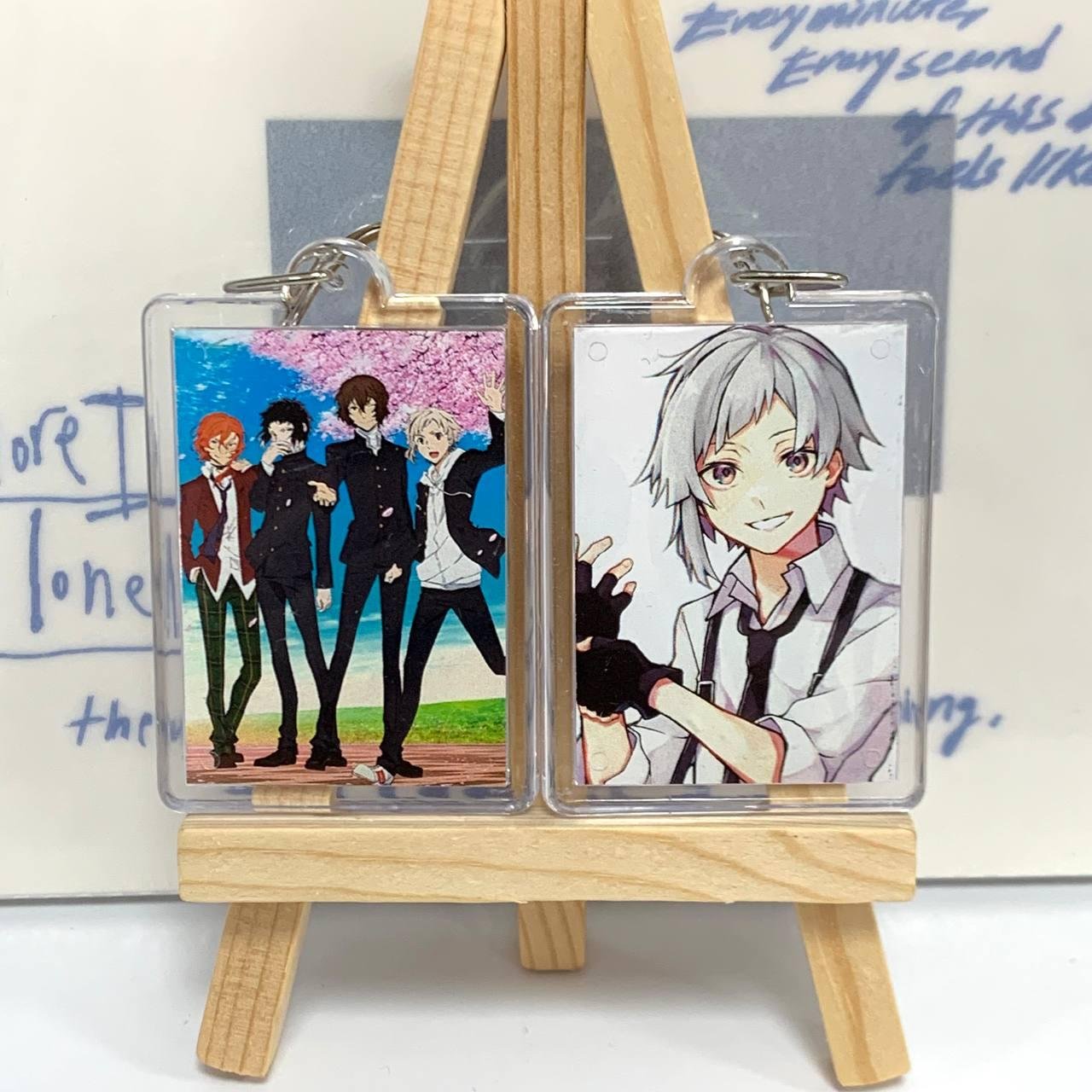 Брелочок Літературні генії бродячі пси / Bungo stray dogs