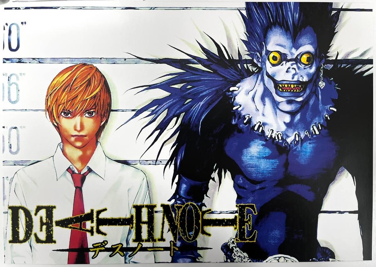 Постер А3 "Зошит смерті / Death note"