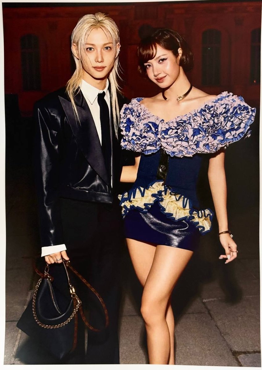 Постер LISA/ FELIX (BLACKPINK / Stray Kids)