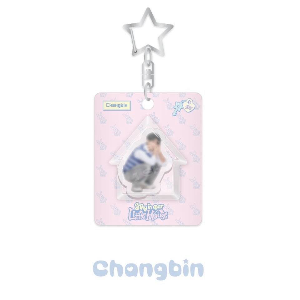 MINI BLOCK KEYRING Changbin - STAY in Our Little House