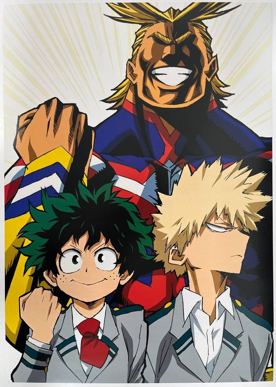 Постер А3  Моя геройська академія / My Hero Academia
