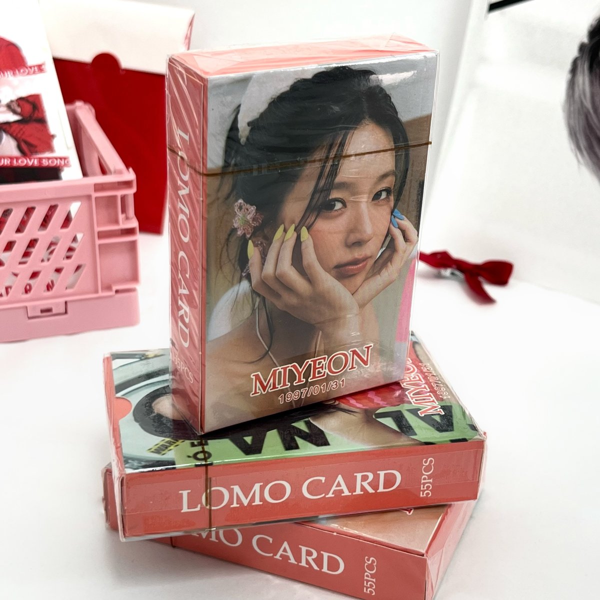 Набір ломо карток (G)I-dle MIYEON 50-55шт. в упаковці