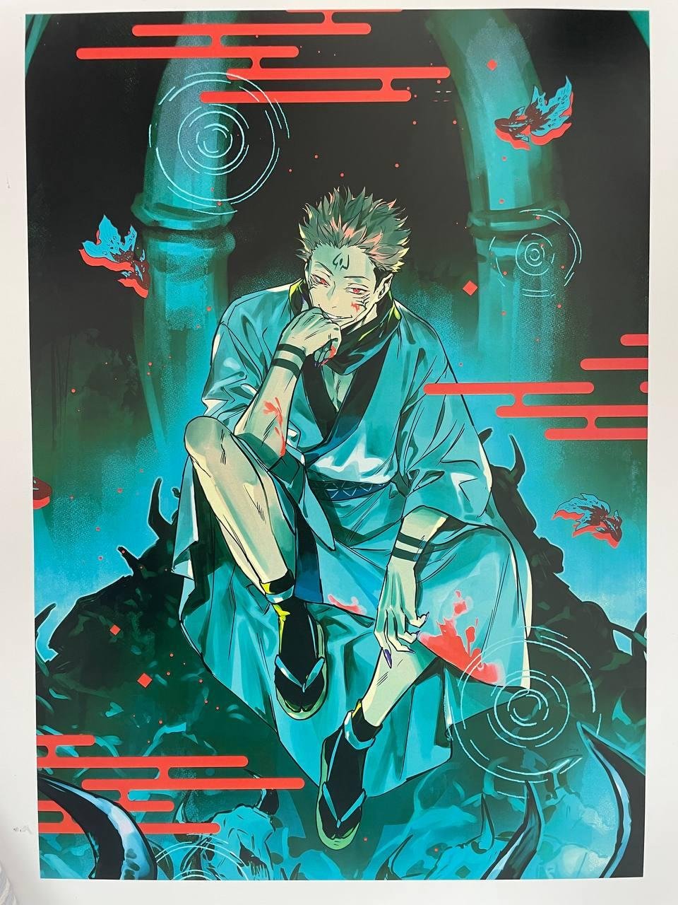 Постер А3 “Магічна битва / Jujutsu Kaisen”