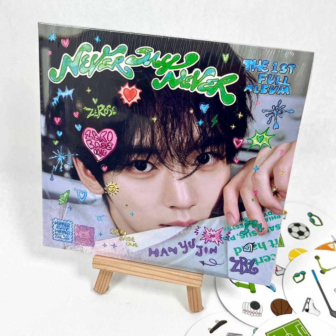 Zerobaseone - Never say never ( Digipack ver )Han Yu-jin