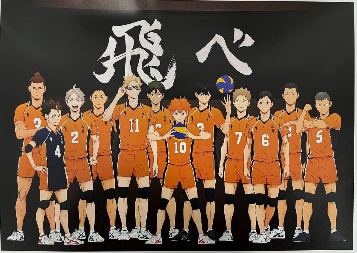 Постер А3 “Волейбол!! / Haikyu!!”