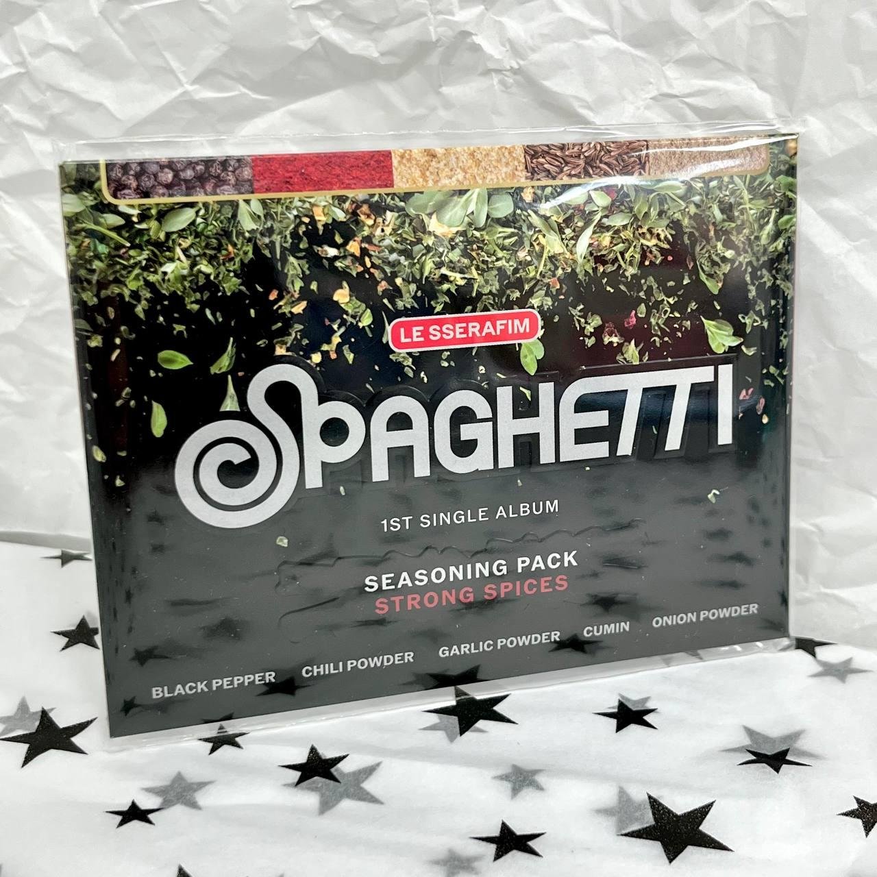 LE SSERAFIM - SPAGHETTI ( Weverse ver. B)