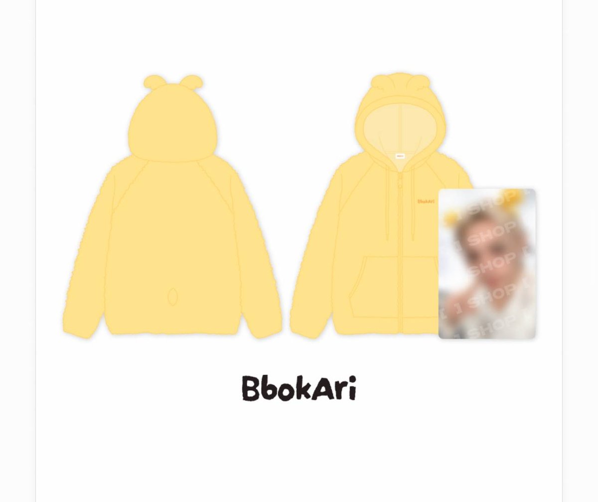 BbokAri FLEECE HOOD ZIP-UP