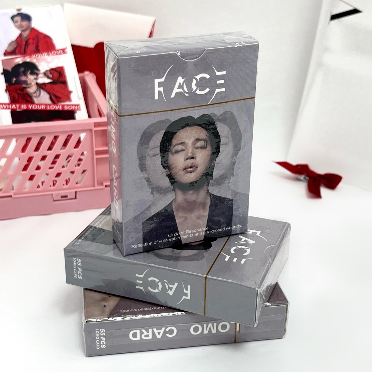 Набір ломо карток FACE BTS 55шт. в упаковці