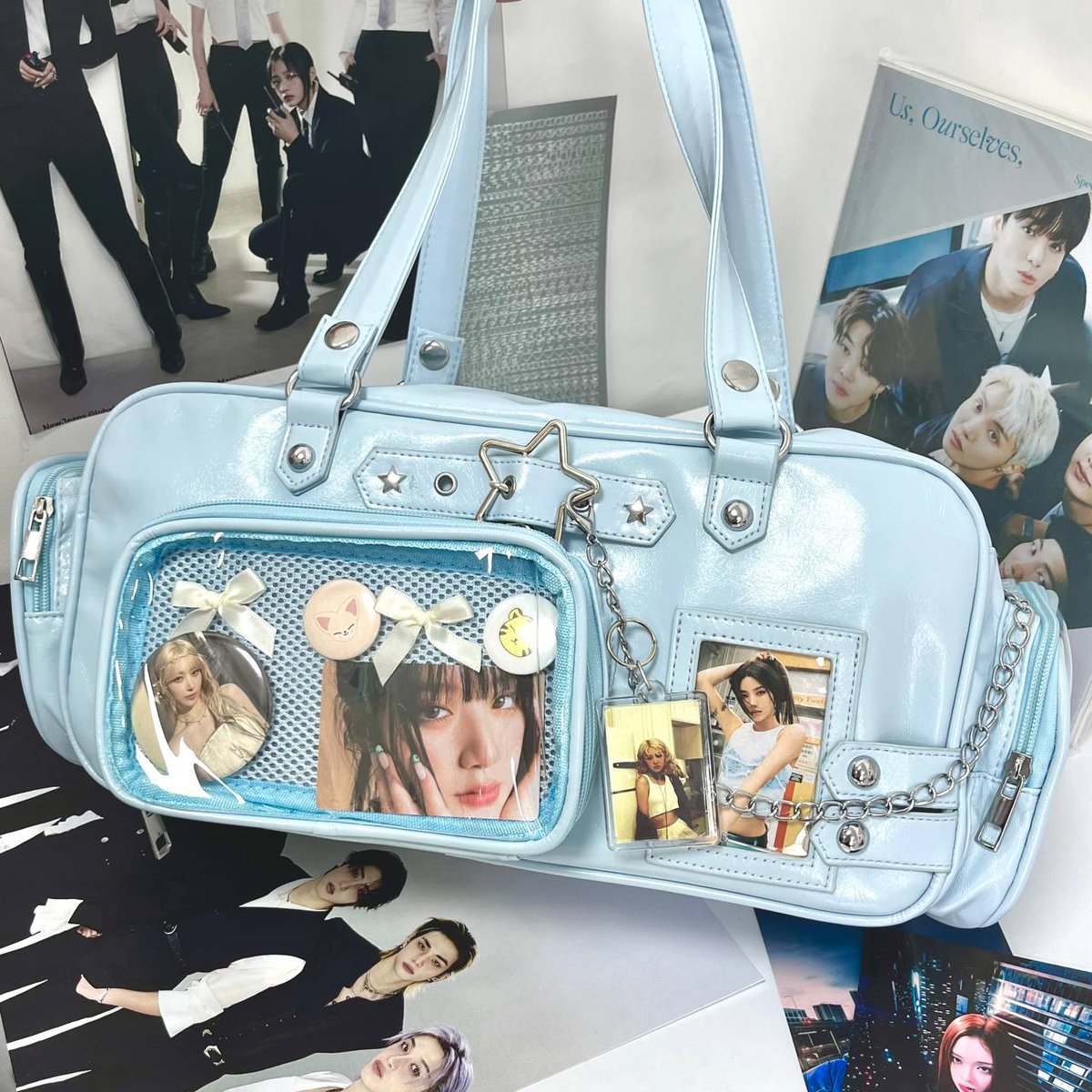 K-POP Сумка велика (!Без декору!)