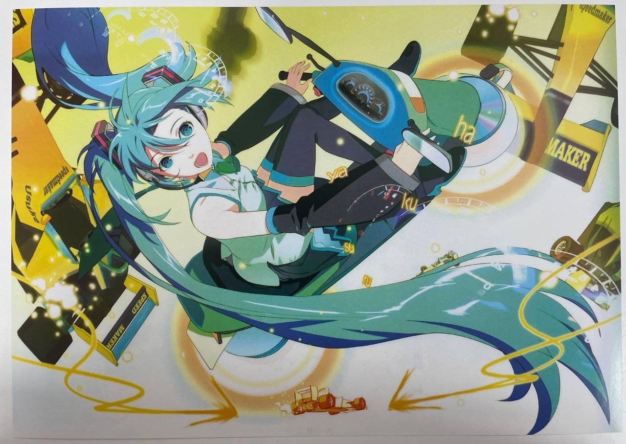 Постер А3 Вокалоїди \ Vocaloid