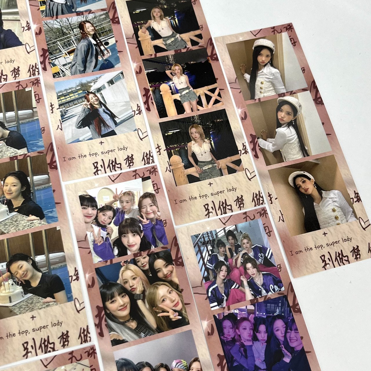 Набір з 8 фотостріпів (G)I-dle