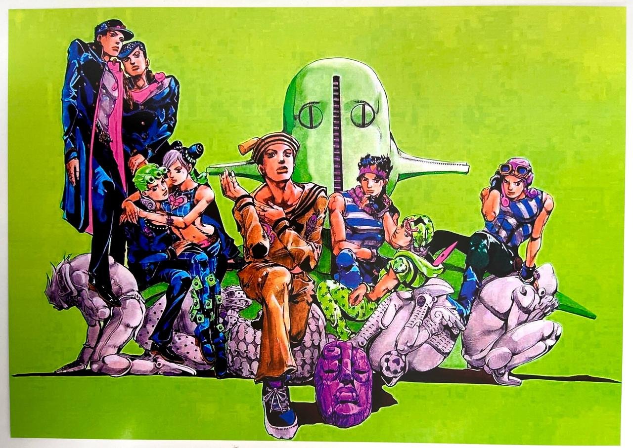 Постер А3 “Неймовірні пригоди ДжоДжо / JoJo’s Bizarre Adventure”